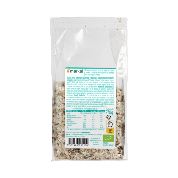 Risotto aux champignons bio - 2